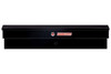 Weather Guard Model 175-X-04 56" Lo-Side Box, waterproof truck organizer, steel, black.