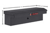 Weather Guard Model 180-X-04 41" Low Profile Aluminum truck toolbox, 3.8 cu ft, black.