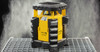 Stabila 5820 LAR 300 Exterior Rotating Laser Kit with tripod and grade rod, yellow construction laser kit.