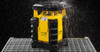 Stabila 5820 LAR 300 precision rotary laser kit with tripod and grade rod, yellow and black.