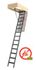 Fakro 869239 | Metal Attic Ladder LMF | Fire Rated 60 min. | 30" x 56.5" (up to 11'10") 350 lbs. Load Capacity
