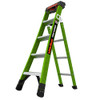 Little Giant Model 13905-001 | KING KOMBO Professional, 5' - ANSI Type IAA - 375 lb/170 kg Rated, Fiberglass 3-in-1 All-Access Combination Ladder with Rotating Wall Pad Accessory and GRIP-N-GO Single-Hand Release Hinge