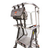 Little Giant Model 15072-001 SADDLE BAG tool pouch for CAGE Elevated Platforms, gray color.