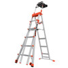 Little Giant Model 15109-001 | SELECT STEP, 6'-10' Model - ANSI Type IA - 300 lb Rated, Aluminum Adjustable Stepladder - AIRDECK Included
