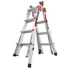 Little Giant Velocity 17ft Aluminum construction ladder with ratchet levelers, 300lb rated, model 15417-801.