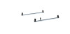 Adrian #2B6W 2-Bar Utility Rack w/ (4)6" Uprights - No Mounts