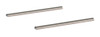 Adrian 48-inch crossbars, two silver crossbar kits with ARE / LEER caps, from Adrian brand.