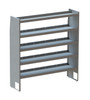 Adrian 60" 5-Shelf Unit for Sprinter Van Accessories, Heavy Duty shelving for Mid & High Roof.