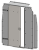 Adrian #SPARSPH2 Partition Kit w/ Sliding Door / Sprinter High Roof