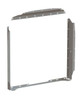 Adrian Steel #WKC1FDTM2 Partition Mounting Kit, No-Drill, Gray, E-Transit, Mid Roof, Transit