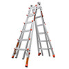 Little Giant Model 13126-801 REVOLUTION 2.0 adjustable ladder, aluminum, 300 lb rated, with TIP & GLIDE wheels.