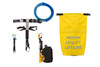 Werner Fall Protection L210240P Utility Lifeline Kit with yellow bag and blue rope for ladder use.