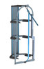 Adrian tank rack with 30lb and 50lb capacity, EZLoad design by Adrian.