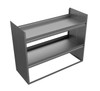 Adrian JD60FP 3-Shelf Unit, durable shelf unit, gray color, by Adrian brand.