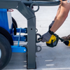 Tie Down Engineering BigFoot Non-Penetrating Mobile Fall Protection System for Fall Arrest Equipment supports 3 workers.