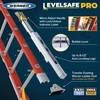 Werner PK100 LevelSafe Pro Series Ladder Leveler, safety accessory, red and silver, from Werner.