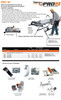 Tapco 14206 PRO 19 Series Siding Brake, 4' size, Tapco brand, silver and black color.