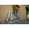 Werner MT-XXIAA lightest Type IAA 375 lb. rated multi-position durable ladder in use.