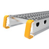 MetalTech M-SPA11220 one-person aluminum stage 12" x 20' job site stage with yellow accents.