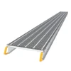 MetalTech M-SPA22420 Aluminum Stage, 24" X 20', with toe board security, two-person capacity, silver.