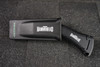 Prime Line Tools Hammerhead Knife with PrimeGrip handle, black color and sheath.