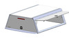 Adrian 26" Truck Cap, White, with Mechanical Locks, Chevy Silverado, truck accessories.