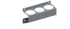 Adrian ACH3-8 3-Slot Aerosol Can Holder, 3-slot can rack, by Adrian, gray color.