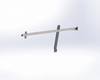 Adrian ARKFTL130PS Mounting Rail Kit, Passenger Side, Transit Low Roof, 130 WB, metal.