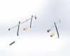 Adrian ARKFTL148DS Driver Side Mounting Rail Kit for vehicle storage, Transit Low Roof 148 WB.