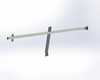 Adrian ARKFTL148PS RAIL KIT, Passenger Side Transit Low Roof 148 WB cargo organization rail kit.