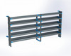 Adrian AS-2T16132FTHA 5-Shelf Unit for vehicle organization solutions, 16 x 132, Transit High Roof.