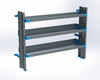 Adrian AS-2T1660GMA 3-Shelf Unit, 16x60, car accessory storage solution from Express & Savana.