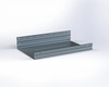 Adrian ASFK2T1424G1 Adrian Shelving Kit, 24w x 4.375h x 14d, Gray