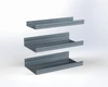 Adrian ASFK2T1430G3 3-Shelf Kit, 14 x 30, gray shelving for transit organization storage solutions