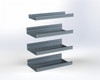 Adrian ASFK2T1430G4 4-Shelf Kit, 14 x 30