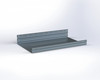 Adrian ASFK2T1630G1 Shelf, 16 x 30, gray metal 16 x 30 shelf by Adrian brand.