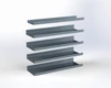 Adrian 5-Shelf Kit, 16 x 54, Transit ProMaster Sprinter High Roof, transit high roof storage.