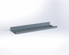 Adrian ASFK2T1660G1 Shelf, 16 x 60, gray cargo organization for vans storage unit.