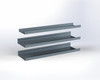 Adrian ASFK2T1660G3 3-Shelf van storage kit, 16 x 60, Transit Low Roof shelving unit.