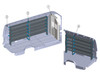 Adrian BASE-SP-HR170 Base Shelving Package for Sprinter High Roof 170 WB, high roof storage solution.