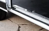 Legend 709-151-1010 Aluminum Floor Sill Set for Ford Transit Passenger & Rear in silver color.