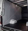 Legend EconoLite Wall Liner for Mercedes Sprinter 144" Crew Van LR, Grey 3pc Sprinter144CrewLR ELWL-Grey3pc.