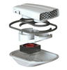 Legend LF-VRE-K2 VanFan Electric Ventilation Kit - Black, disassembled components, Legend brand ventilation kit.