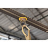 Werner fall protection A321013 5K Mega-Swivel Joist Steel Anchor, yellow and silver.