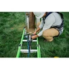 Werner Fall Protection L210240P-3 Utility Lifeline Rope in use with safety gear on grass.