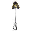 Werner Fall Protection R430006LE-R 6ft Bantam Web Self-Retracting Lifeline with aluminum rebar hook.