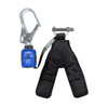 Werner Fall Protection R530806-SR Bantam Switch 6 Foot Web Rebar in black color safety harness equipment.