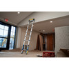 Werner TS1250 Telescoping Ladder 12.5 ft Type IA, brand Werner, silver and blue color, tall.