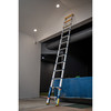 Werner TS1250 Telescoping Ladder 12.5 ft extendable ladder Type IA silver and yellow color