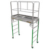 MetalTech I-CFISC - 6’ Fiberglass Baker Scaffold with Trap Door MetalTech I-CFISC - 6’ Fiberglass Baker Scaffold with Trap Door